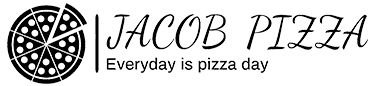 Jacob pizza Logo Fundal Transparent scris negru 388x86 1